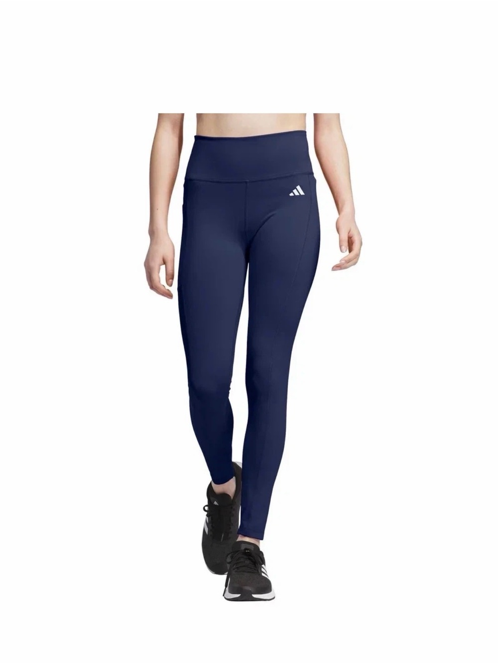 adidas Women's leggings W 7/8  ( Small) Blue